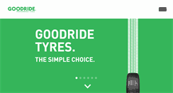 Desktop Screenshot of goodridetyres.co.uk