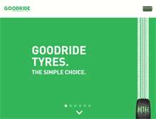 Tablet Screenshot of goodridetyres.co.uk